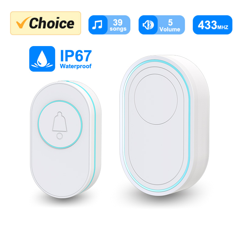 Home Security Beams - Campainha sem fio IP67 à prova