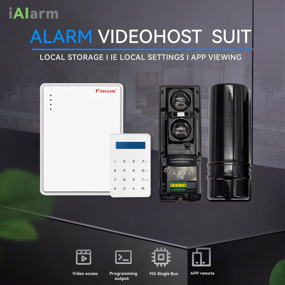 Home Security Beams - Conjunto de sistema de alarme com