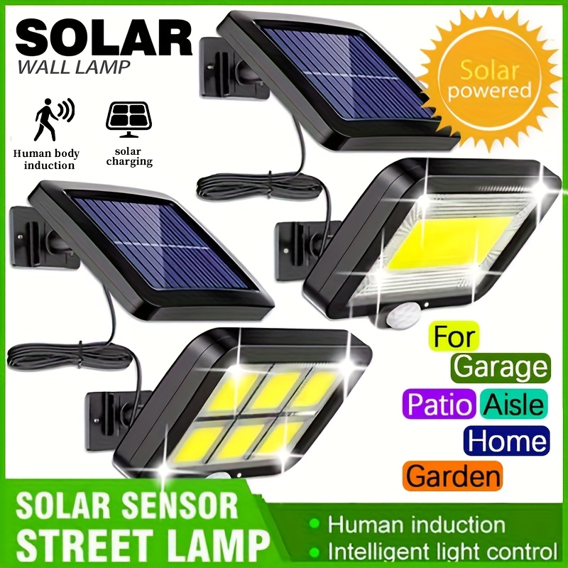 Home Security Beams - Led solar split lâmpada de parede