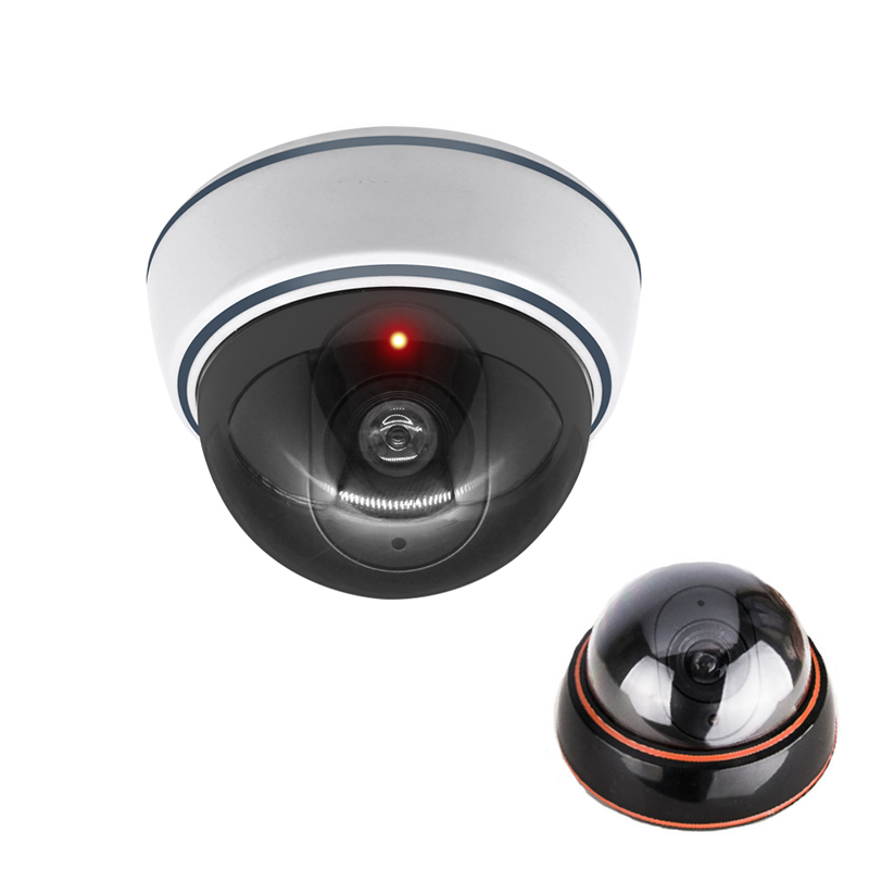 Home Security Beams - Criativo preto/branco falso dome câmera simulação
