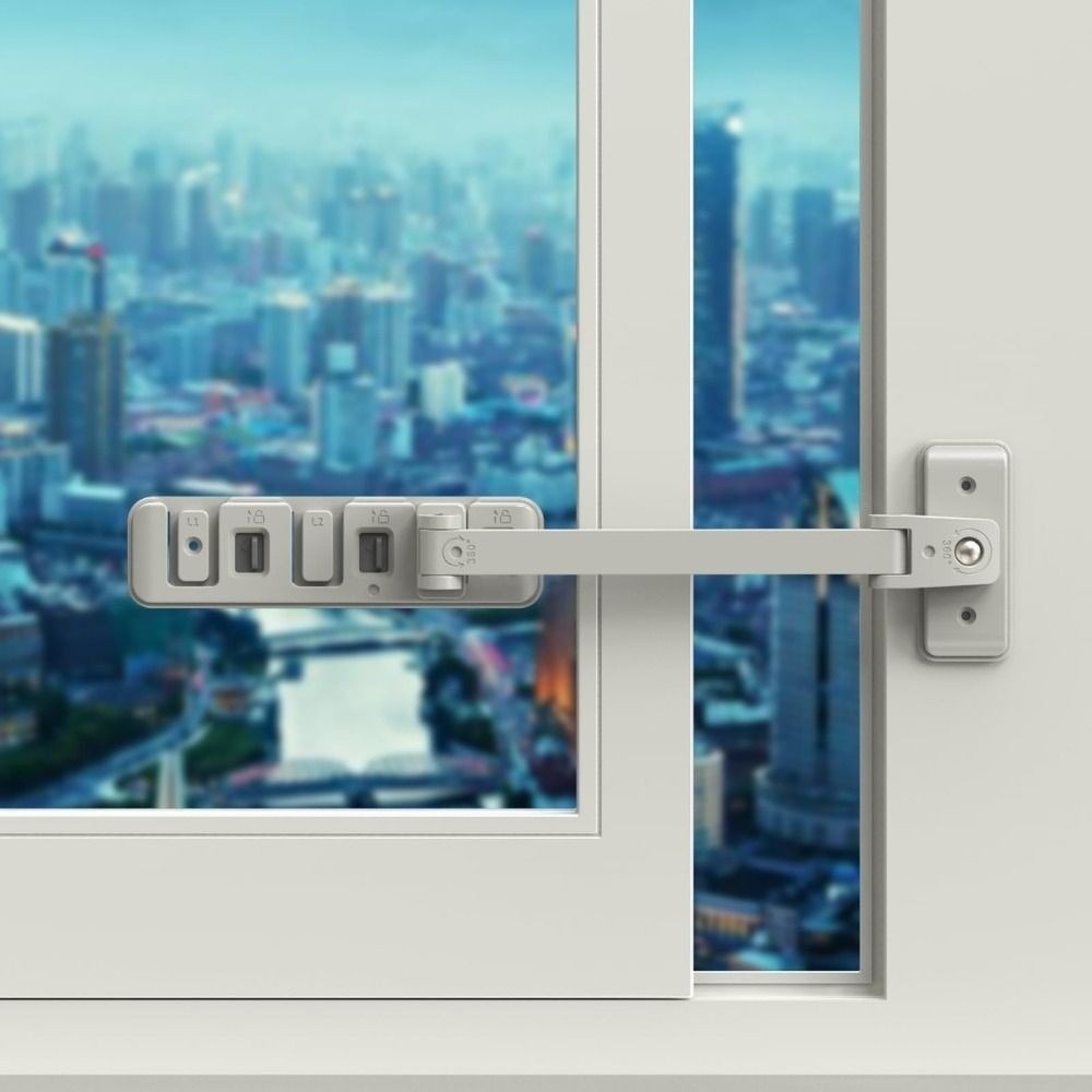 Fechadura de segurança ajustáv - Home Security Locks For Doors avaliação e preço