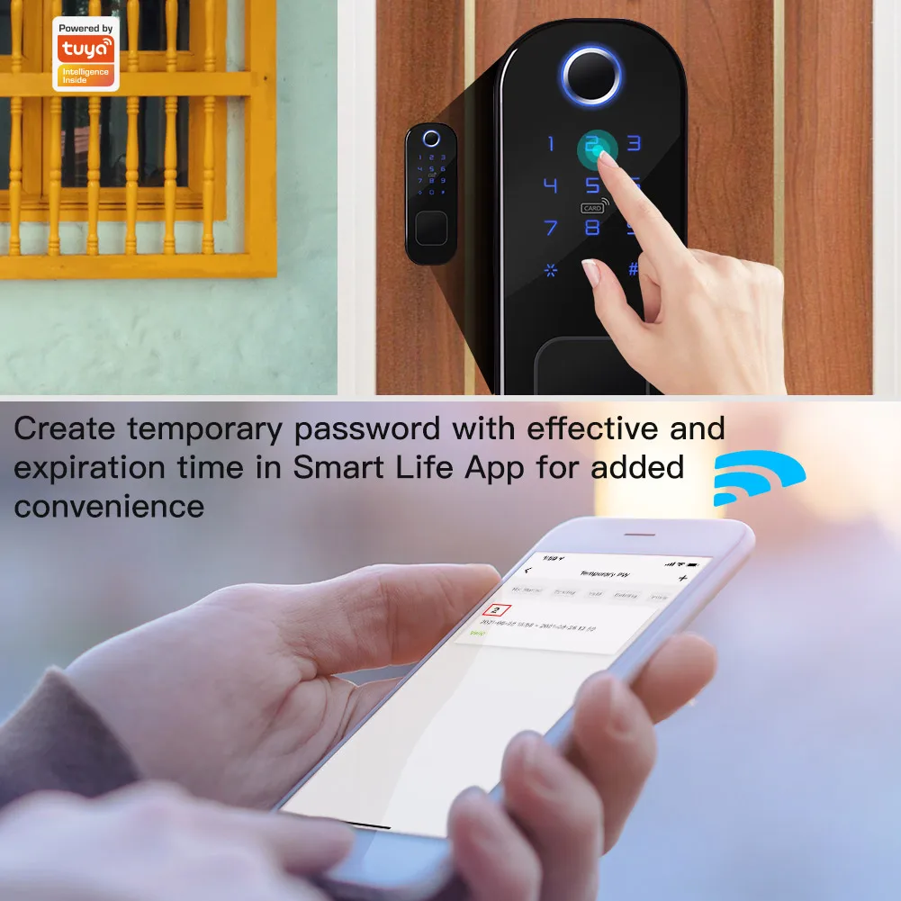 MOES-Smart Digital Door Lock c - Home Security Locks For Doors avaliação e preço