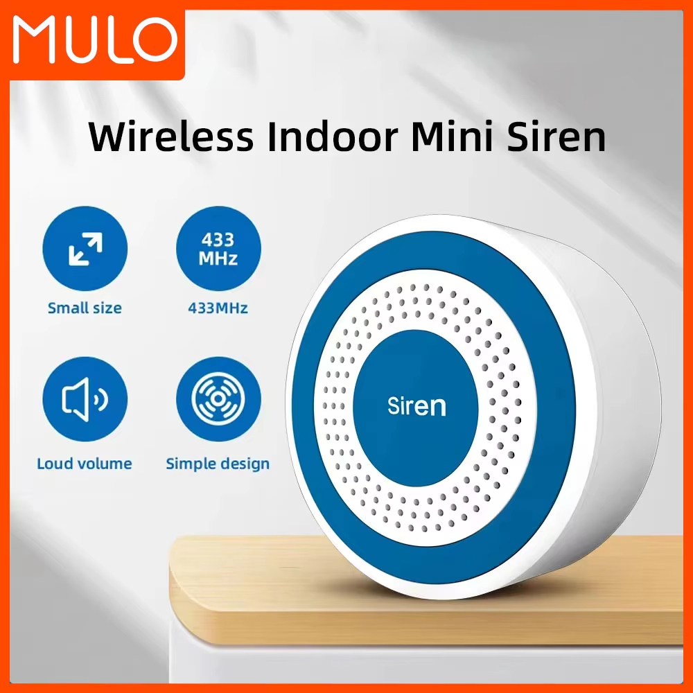 Mulo mini sirene de alarme sem - Home Security Deals avaliação e preço