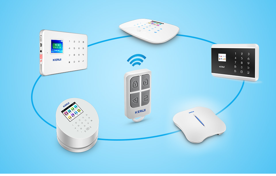 Kerui sem fio de alto desempen - Home Security Alarm avaliação e preço