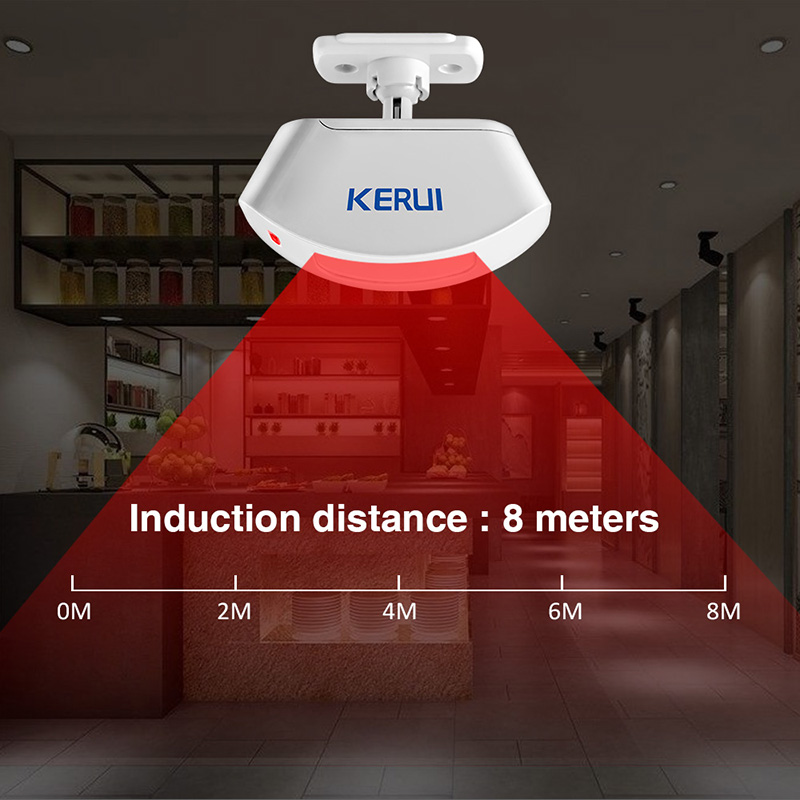 Kerui cortina sem fio detector - Home Security Deals avaliação e preço