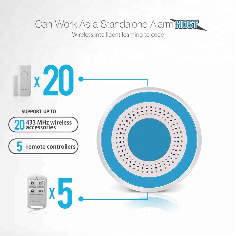 Alarme de sirene sem fio inter - Home Security Deals avaliação e preço
