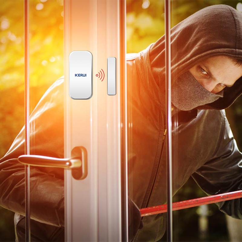 Sensor Magnético Sem Fio KERUI - Home Security Deals avaliação e preço