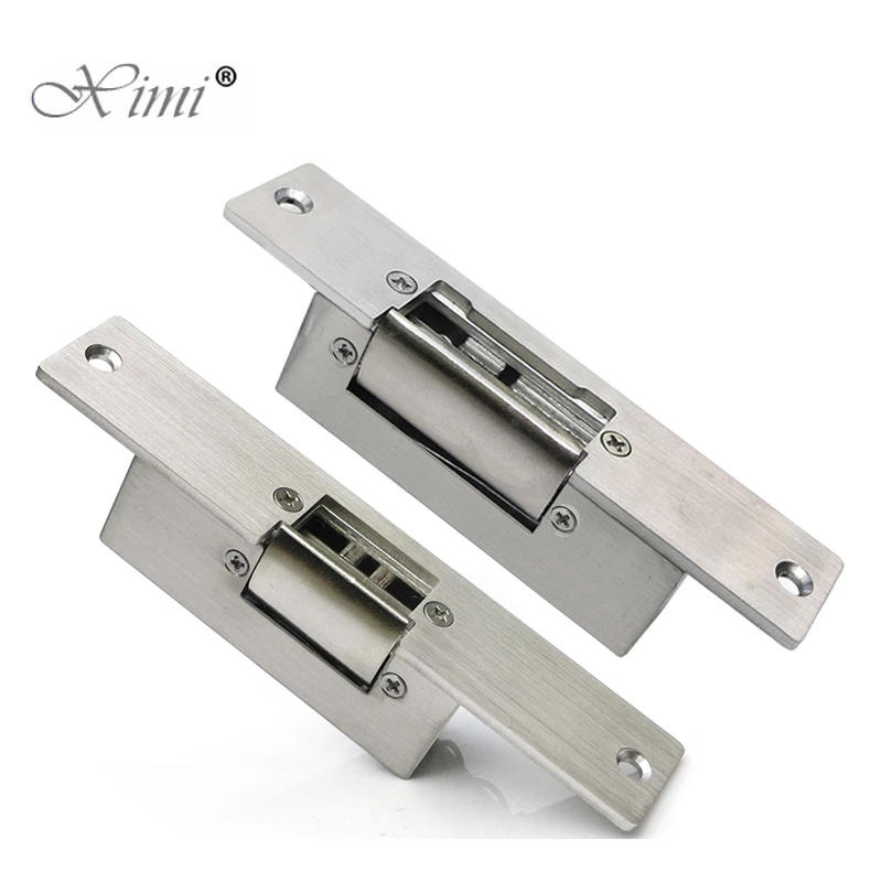 Dc 12v aço inoxidável greve lo - Home Security Locks For Doors avaliação e preço