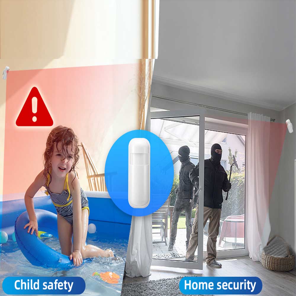 Sensor pir 433mhz, alarme resi - Home Security Deals avaliação e preço