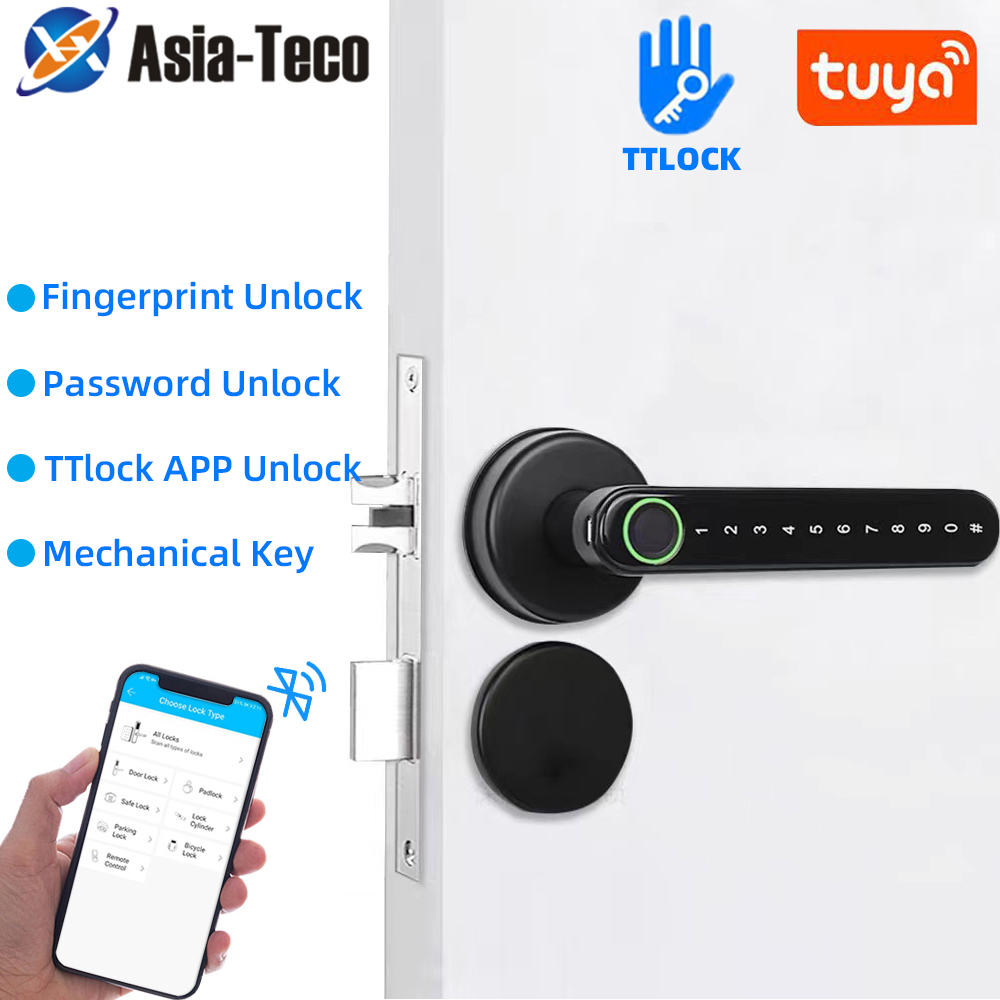 Ttlock inteligente bluetooth f - Home Security Locks For Doors avaliação e preço