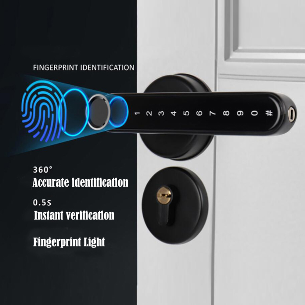 Ttlock inteligente bluetooth f - Home Security Locks For Doors avaliação e preço