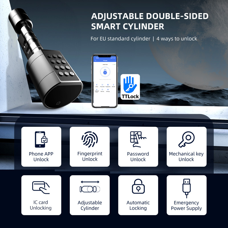 Fechadura de porta cilíndrica  - Home Security Locks For Doors avaliação e preço