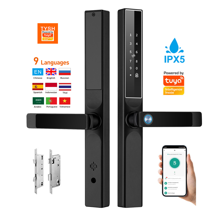 Tuya app impressão digital fec - Home Security Locks For Doors avaliação e preço