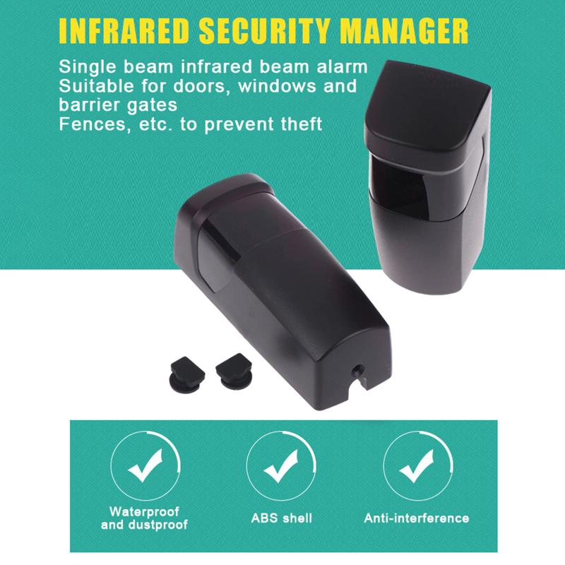 NOVO! 2 Peças Sensor Fotocélul - Home Security Beams avaliação e preço