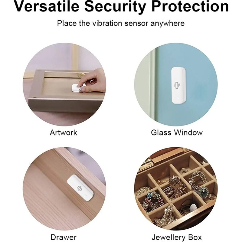 【VALUE MONEY】Sensor de Vibraçã - Home Security Alarm avaliação e preço