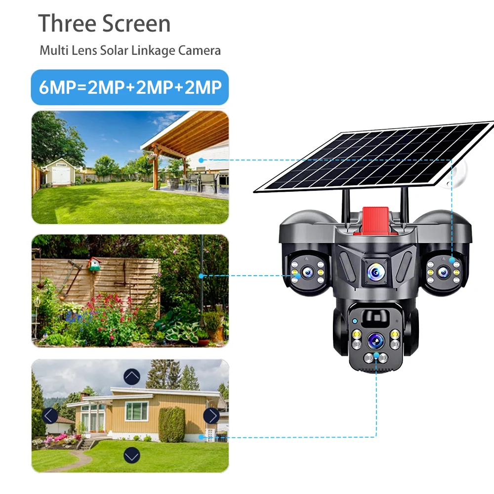 Kerui v380 pro ao ar livre ptz - Camera Solar Wireless avaliação e preço