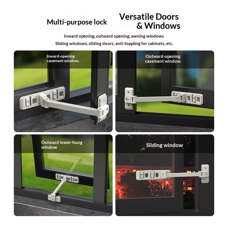 Trava de Segurança Ajustável p - Home Security Locks For Doors avaliação e preço
