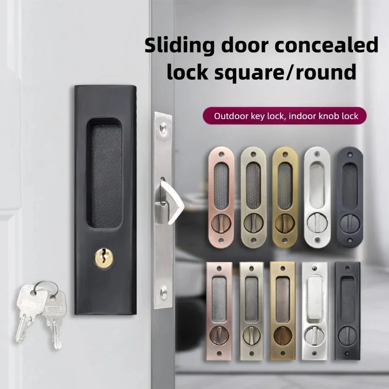 Fechadura da porta deslizante  - Home Security Locks For Doors avaliação e preço