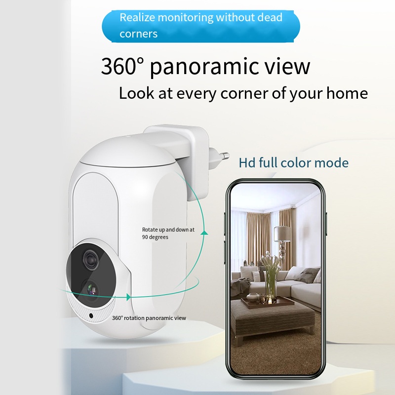Timethinker Wifi 360 °   Câmer - Home Security Beams avaliação e preço