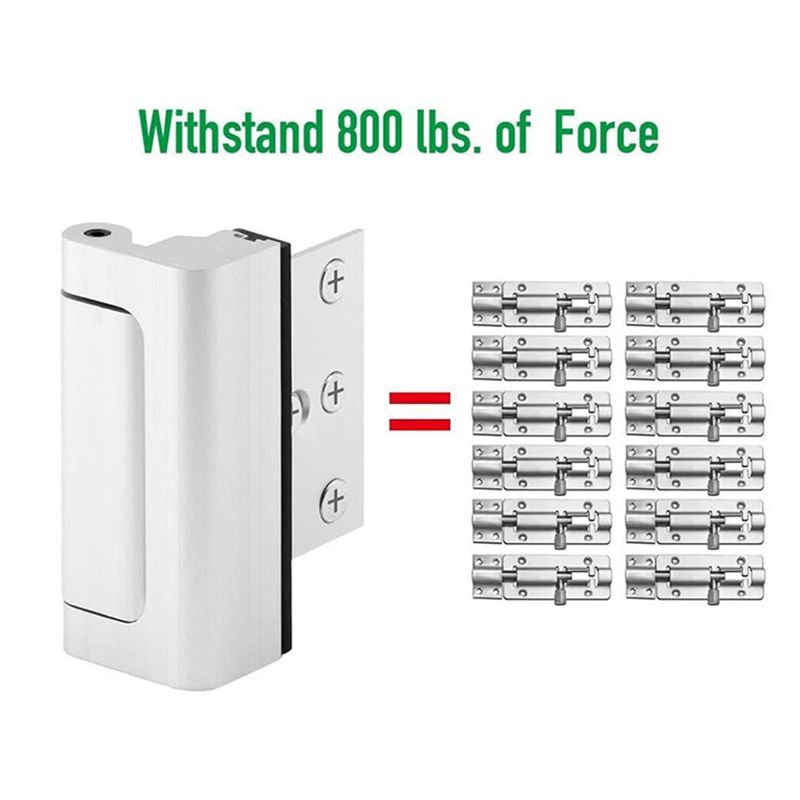 Conjunto de 2 Fechaduras de Se - Home Security Locks For Doors avaliação e preço