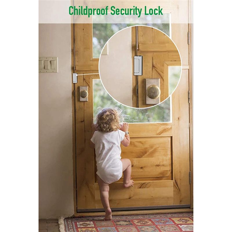 Conjunto de 2 Fechaduras de Se - Home Security Locks For Doors avaliação e preço
